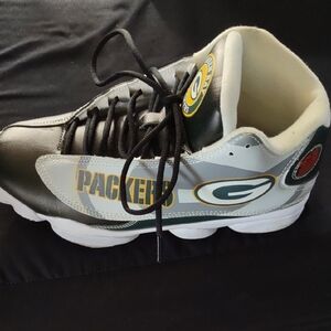 Packers Athletic Shoes - Black and White